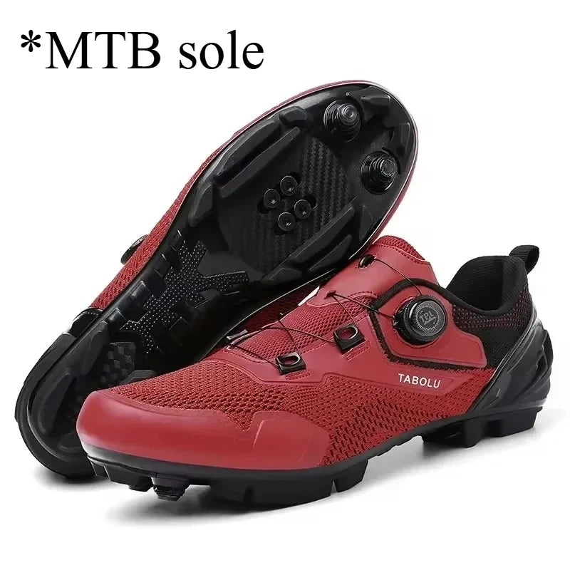 Men's Cycling Shoes Professional MTB Sneakers Bike Flat Racing for Men Breathable Mountain Biking Footwear