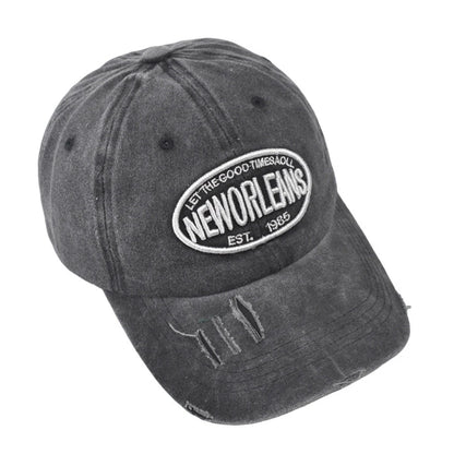 Distressed Baseball Cap Dad Hats for Men Women Vintage Washed Cotton soft crown Hat Adjustable Low Profile Unisex Style Headwear
