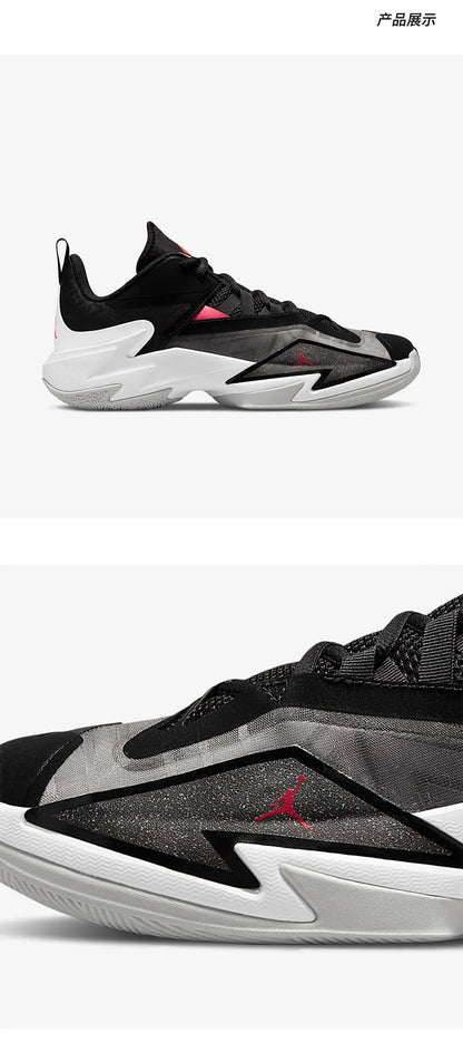 Chaussures de basketball Nike JORDAN ONE TAKE 3 pour hommes, modèle authentique et pratique, référence DC7700-001.
