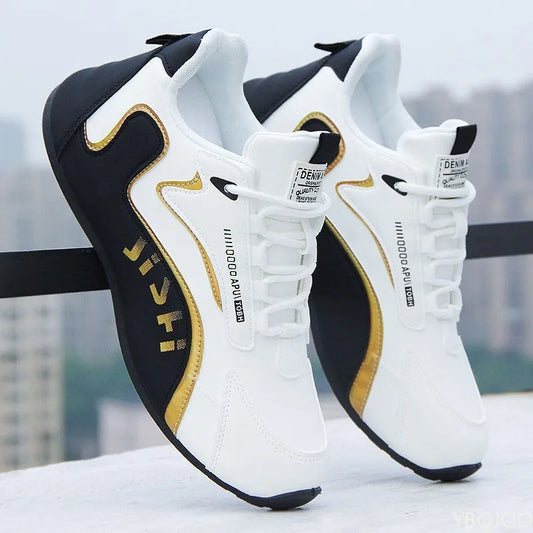 Zapatos casuales de hombre de talla grande para primavera y otoño, con suela gruesa elevadora, estilo de nicho en tendencia, versátiles, planos y deportivos