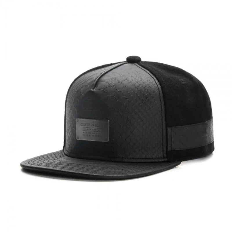 Fashio Brand Leather Cap Baseball Cap for Men Women HipHop Knight Snapback Hat  Kpop Adult Outdoor Casual Designer Gorras Hombre