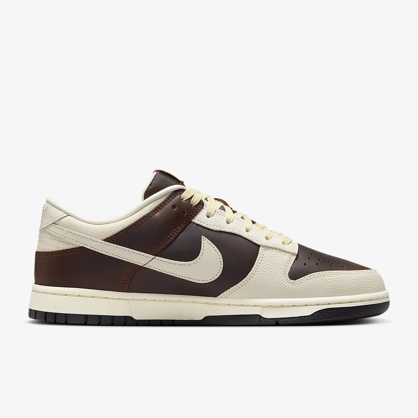 Nike Authentic Dunk Low Herren-Sneaker aus strapazierfähigem klassischem Leder, atmungsaktiv, IH7333-200