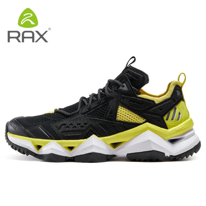 RAX Winter Men's and Women's Hiking Shoes Snow Boots Waterproof Leather Sports Shoes Super Warm Men's Outdoor Work Boots