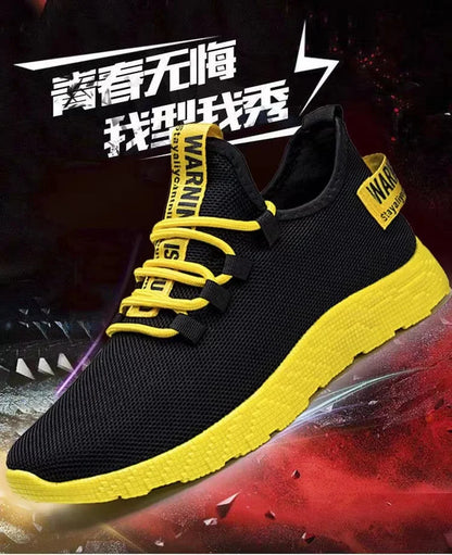 Men's Casual Lightweight Mesh Sports Sneakers Summer Men's Outdoor Soft Sole Breathable Comfortable Fashion Trend Running Shoes