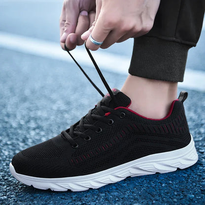 Laufschuhe Herren Sneaker Modische leichte Turnschuhe Atmungsaktive Wanderschuhe Bequeme Sportschuhe für Herren