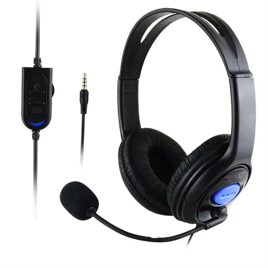 Casque de jeu filaire avec microphone, isolation du bruit, casque musical supra-auriculaire, stéréo, basses profondes, écouteurs pour joueurs, ordinateur portable, PC