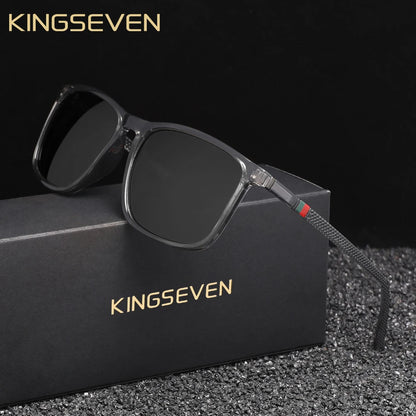 KINGSEVEN Brand Polarized Sunglasses For Men UV400 Protect Eyes Glasses For Holiday Light Weight Fishing Driving Glasses