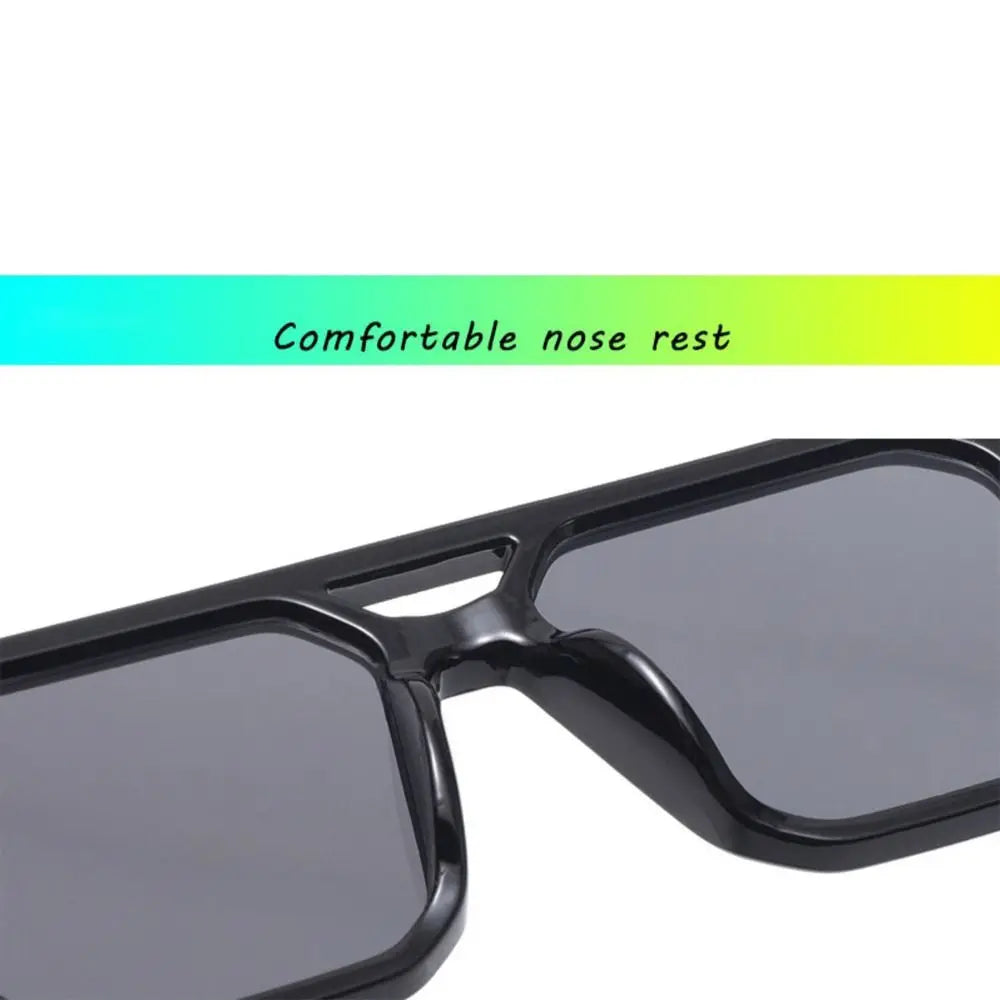 Fashionable Children's Sunglasses UV Protection Korean Style Baby Shades Summer Accessories Outdoor Square Frame Sun Glasses