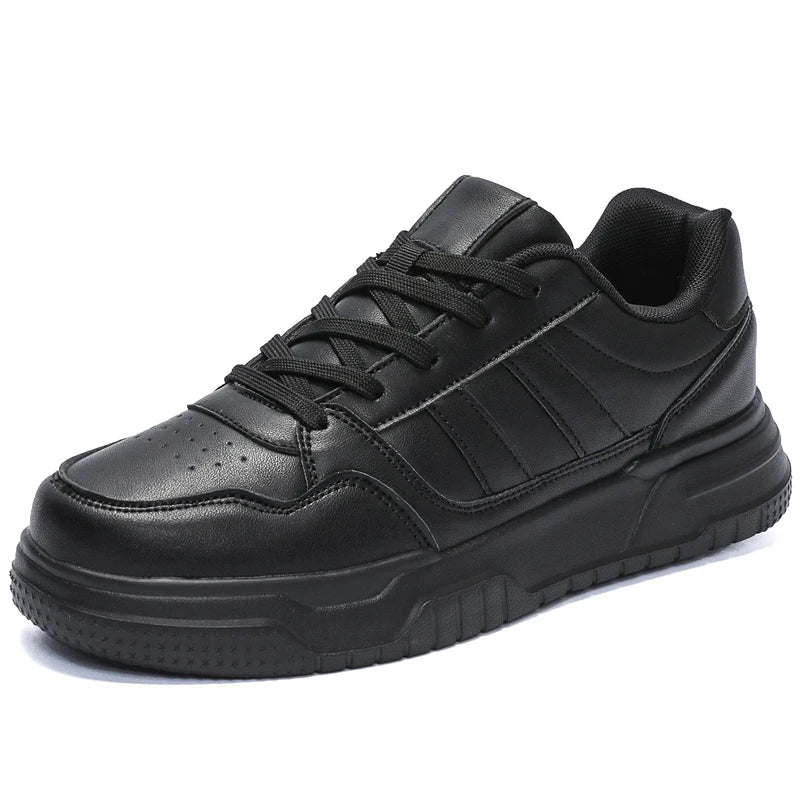 Plus Big Size 50 51 52 Men's Leather Sneakers Casual Sports Shoes Flat Skateboard Shoes Hot Sale for Dropshipping