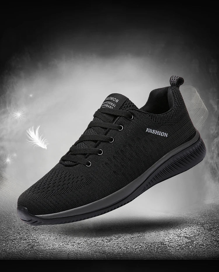 Atmungsaktive leichte Herren-Laufschuhe – bequeme Casual-Schuhe, Outdoor-Slipper und Walking-Sneaker