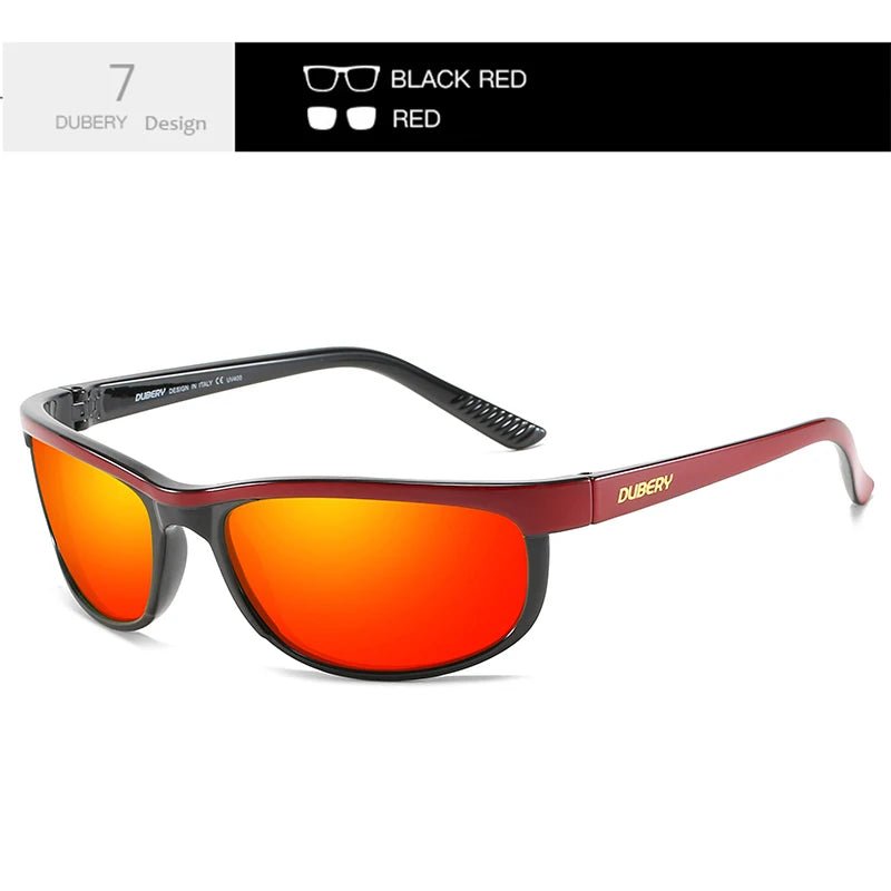 DUBERY Polarized UV400 Protection Sunglasses For Men And Women 10 Colors Model 2027