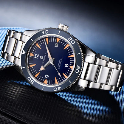 Ceramic Bezel 100 Waterproof Luxury Corgeut Watch Men 41mm Sapphire Mechanical Clock Diver Miyota Automatic Wristwatch