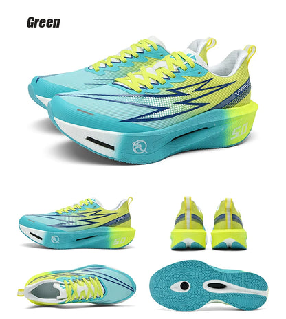 Scarpe da running 5.0 MIX con piastra in carbonio per uomo e donna, sneakers da gara per maratona, stabili, reattive, ammortizzanti e da allenamento