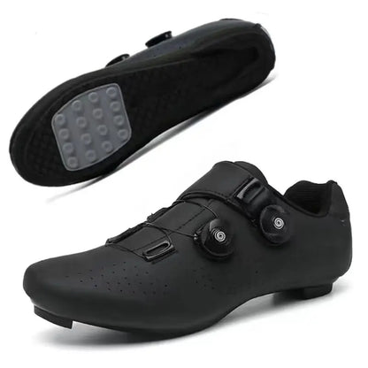 Neue Fahrradschuhe für Herren, selbstverriegelnde Rennrad-Sportschuhe, lockless Trainingsschuhe, SPD-Cleats-Fahrradschuhe für Damen