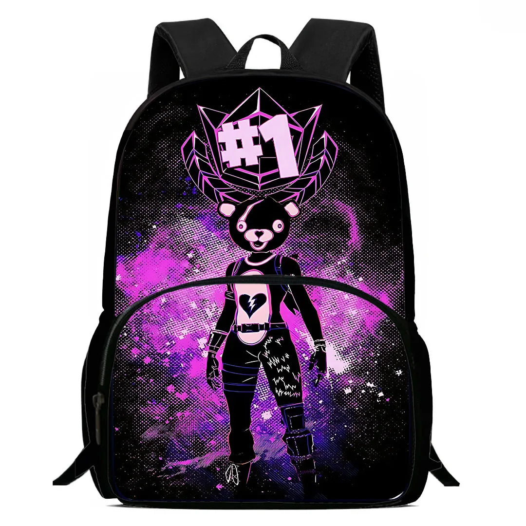 Game Shooting Fortnite Kids Backpacks Boy Girls Student Birthday Gift Child School Bags Large Capacity Camping Durable Rucksack