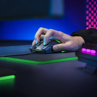 Razer NEW YEAR GIFT Presente Thunder Snake Viper Mini Rato Gaming com Cabo para Computador e Portátil Esports com Luz RGB, Rato para Mãos Pequenas