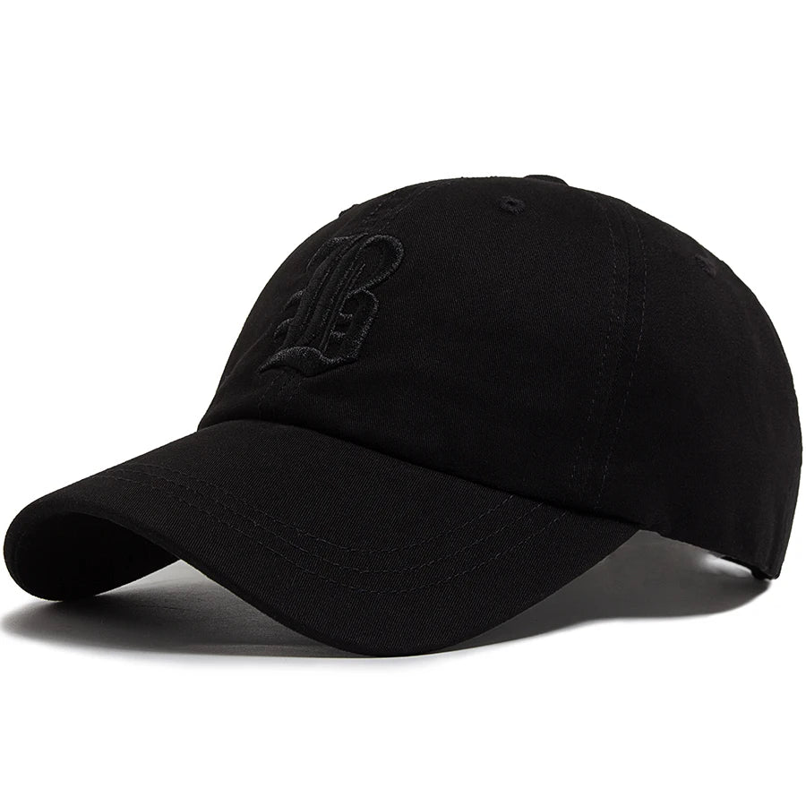 Summer Fashion Men's Baseball Cap Letter Embroidered Cotton Trucker Hat Casual Outdoor Soft Top Visor Cap Women Baseball Caps