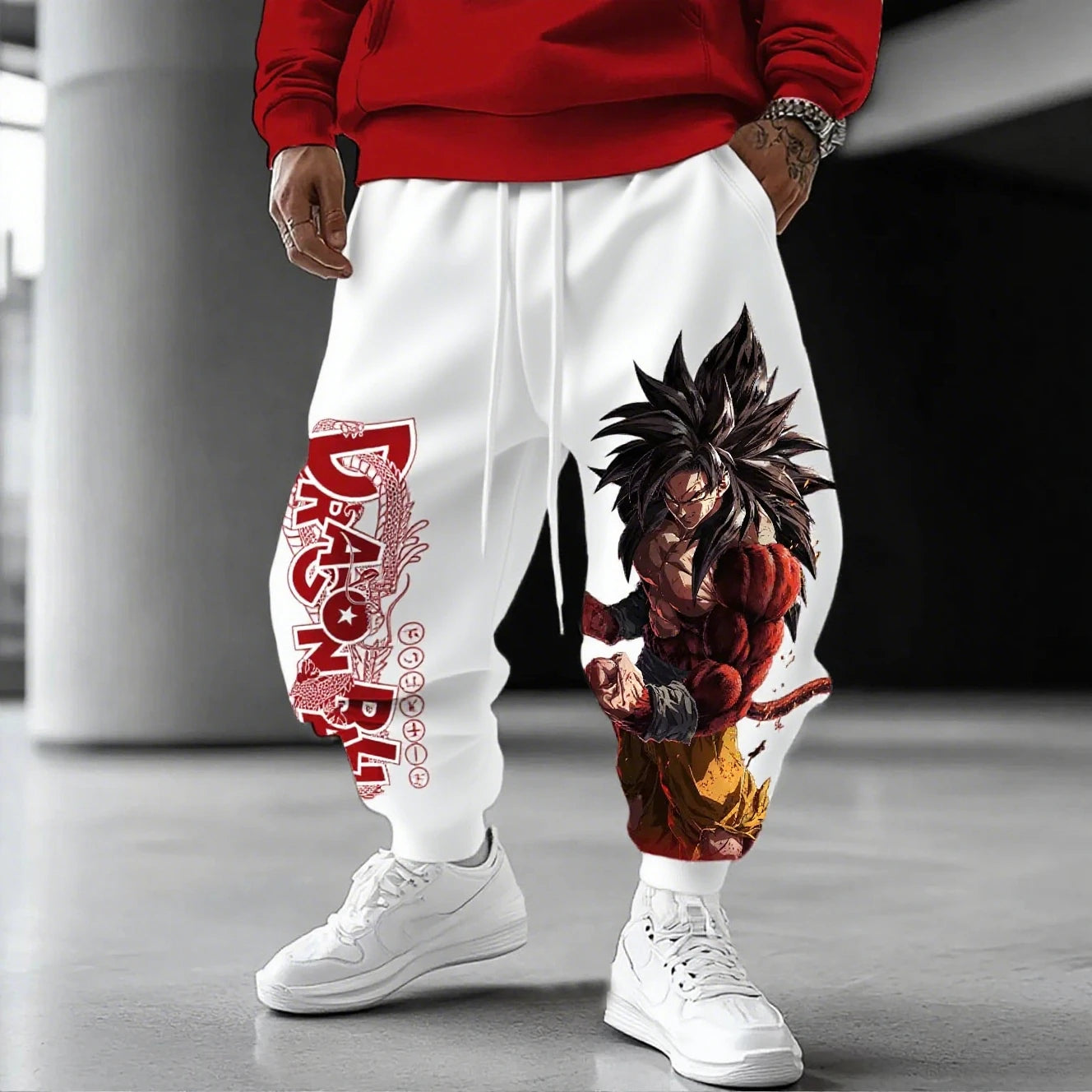 Joggers estivi 2026 Dragon Ball Goku con stampa 3D, pantaloni casual oversize ad asciugatura rapida per outdoor e hip hop, per uomo, donna e bambini, stile Y2K