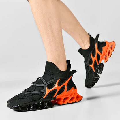 Chaussure Homme Chaussures de course respirantes pour hommes, baskets décontractées pour hommes, chaussures de tennis pour hommes, entraîneur de course, mocassins à la mode, luxe