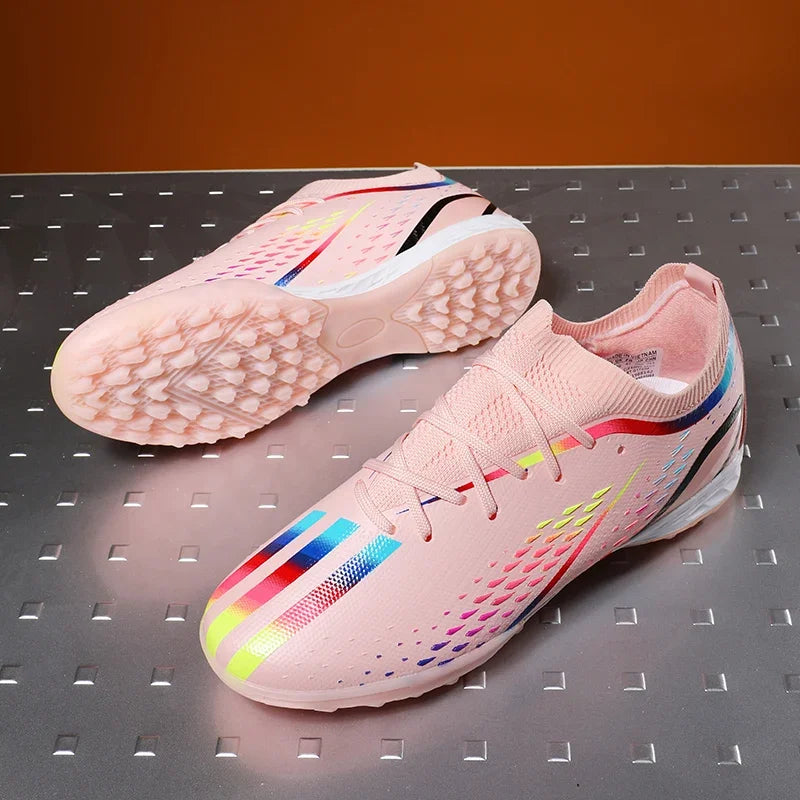 Nouveaux hommes chaussures de Football ultralégères TF/FG bottes de Football professionnelles unisexe antidérapant de haute qualité en gros livraison directe formation
