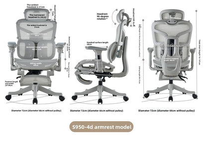 Stable New Ergonomic Chair, Computer Chair, Office Chair, Study Chair, Gaming Chair, Conference Chair, S950-3