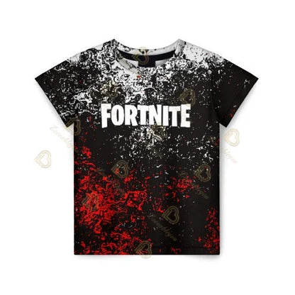 T-shirt Battle Royale Fortnite Victory para Criança, Tops para Raparigas e Rapazes, Roupa Harajuku, T-shirts Infantis 3D, 2025, NOVO DESIGN