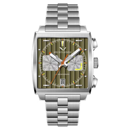Specht&Sohne 2025 New Men's Watches Quartz Sport Watch Stainless Steel Leather Strap Japan Miyota VK63 Chronograph