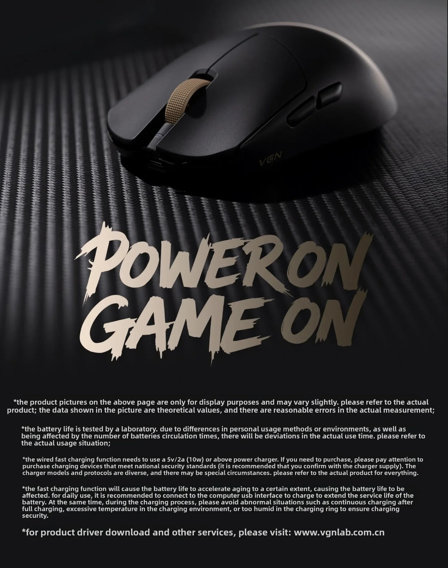 Mouse gaming esports VGN Dragonfly F2 ProMax/Ultra 42000DPI 0.125ms per CS:GO, latenza cablata/wireless Dual 8K, 3 modalità, PAW3395/3950