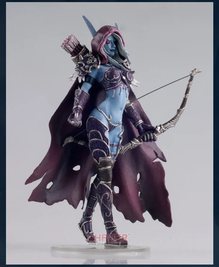 Φιγούρες δράσης Sylvanas Windrunner World Of Warcraft, Βασίλισσα των Απέθαντων, χειροποίητα μοντέλα συλλογής, διακοσμητικά, δώρα και παιχνίδια για παιδιά