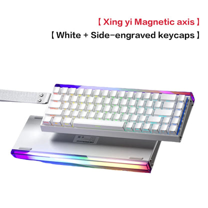 AULA HERO 68 HE Gaming-Mechanische Tastatur Magnetische Achse RT Kabelgebunden RGB-Beleuchtung 8K Polling-Rate Seitenbeschriftung