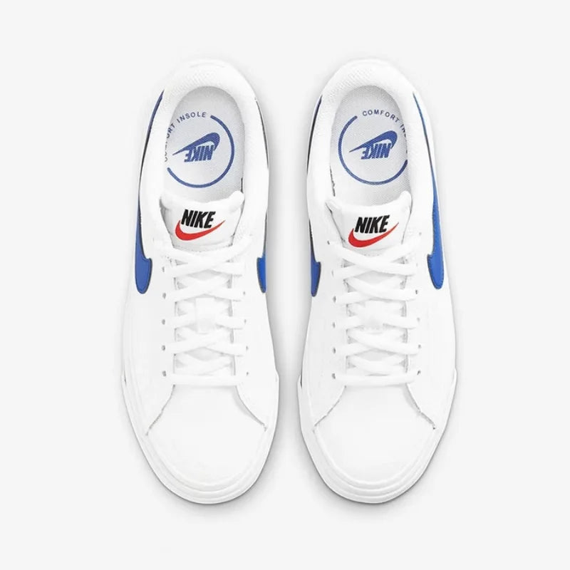 Nike Nike, nuove scarpe da donna leggere, comode e versatili Court Legacy Low-Top bianche, sneakers sportive casual Da5380-101