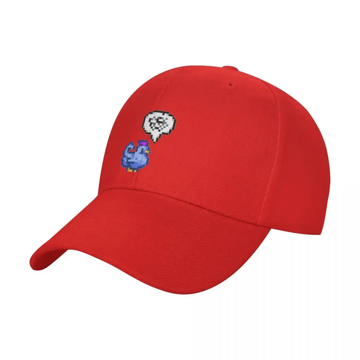 2026 Grumpy Blue Chicken Stardew Valley Baseball Cap Funny hats fishing caps man Luxury man cap Hats For Women Men's