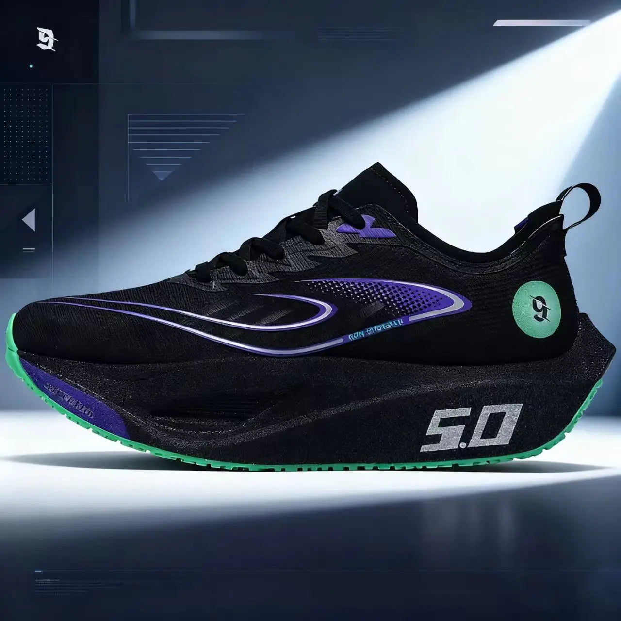 Unisex 2025 Laufschuhe mit Vollcarbonplatte – professionelle Marathon-Rennschuhe, leicht, federnd gedämpft und atmungsaktiv