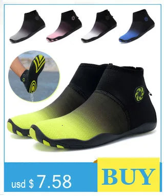 Men and Women Water Shoes, Aqua Shoes, Drainage Beach Sports Swim Sandals, Quick Dry Boating Barefoot Diving Fishing Surfing Sneakers