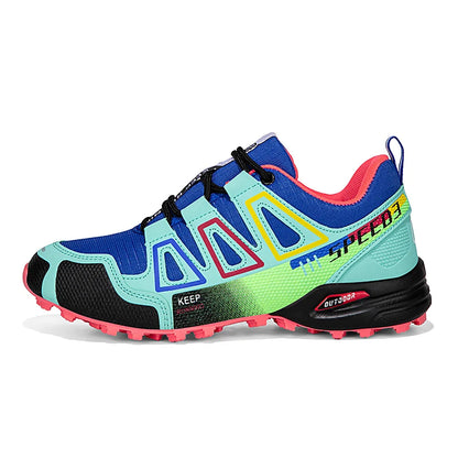 Men's Waterproof Hiking Shoes Wear-Resistant Outdoor Leather Hiking Hunting Tactical Sports Shoes