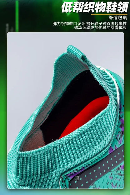 Oversized Football Boots For Youth & Children, Comfy Flexible Design, Stable Anti-slip Performance For Outdoor Field Sports