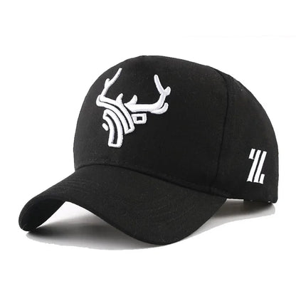 2026 New Creative Fashion HipHop Hat Antlers Digital Printing Street Skateboarding Hat Daily Leisure Decoration Hat Baseball Hat