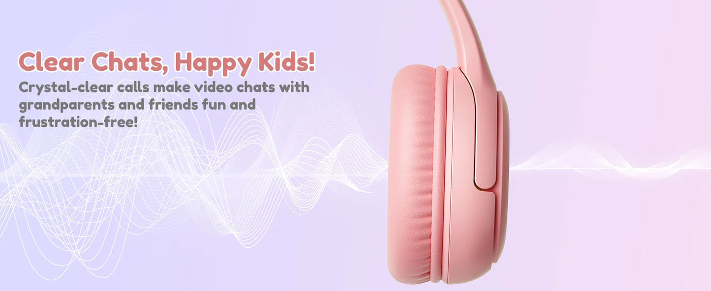 Awatrue Kids Headphones Comfortable Toddler Headsets for School Ideal Gifts for Son Daughter Sound and Safe Listening Experience