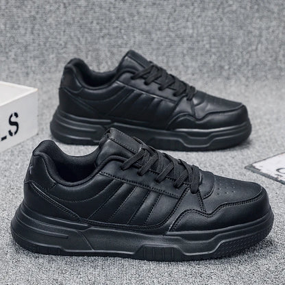 Plus Big Size 50 51 52 Men's Leather Sneakers Casual Sports Shoes Flat Skateboard Shoes Hot Sale for Dropshipping