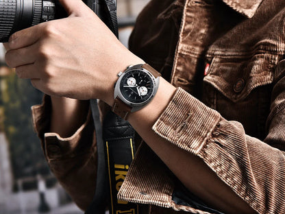 Pagani Design 2026 Fashion Men's Quartz Watch Top Brand Luxury Sapphire VK63 Men's Chronograph All-Steel Diving Relógios Masculino