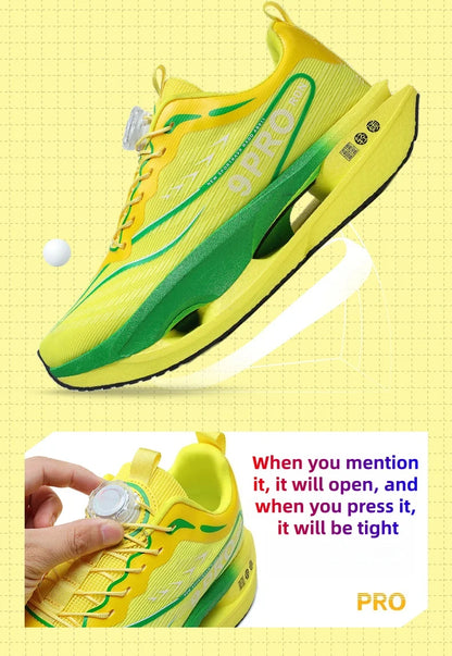Zapatillas de running para hombre y mujer, transpirables, deportivas de competición, con amortiguación de carbono, ligeras, para jogging y entrenamiento masculino