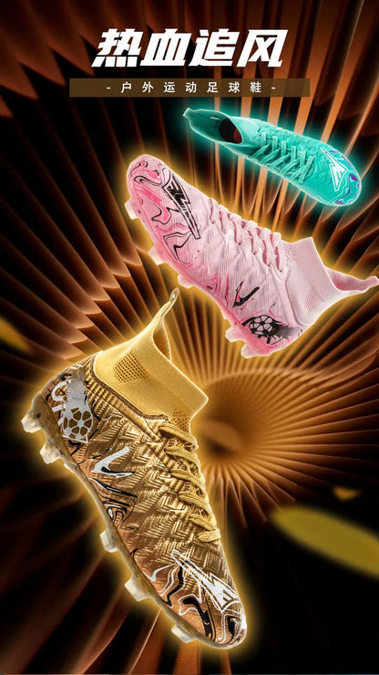 New Men's Professional Soccer Shoes Non-slip Football Boots Unisex Breathable Futsal Sports New Cleats Drop Shipping Ultralight