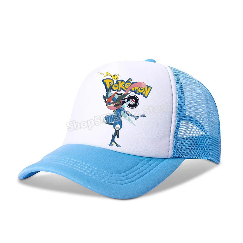 Pokemons Baseball Cap Pikachu Charizard Gengar cartoon Peaked Hat Kid Adult Summer Outdoor Sport Hat Boy Casual Fashion Cap Gift