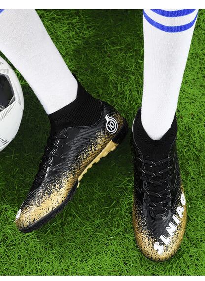 Chaussures de football professionnelles pour hommes, chaussures de soccer, crampons de football FG, chaussures de soccer ultralégères pour l'entraînement, baskets de soccer pour sports de plein air.
