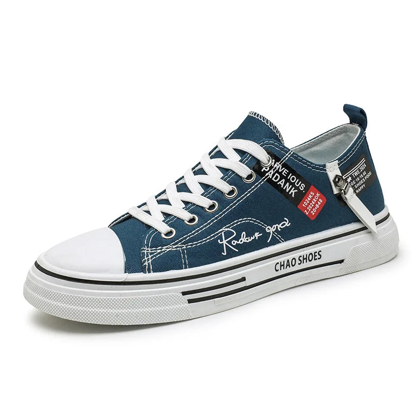 Chaussures de ville décontractées en toile pour hommes, grandes tailles, idéales pour l’été, avec semelle souple et antidérapante, parfaites pour la marche en extérieur, chaussures de sport à la mode pour jeunes, ch