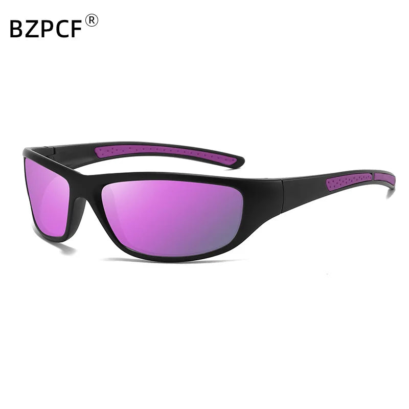 Brand Luxury Designer New Fashion Polarized Sunglasses For Men Outdoor Cycling Sun Glasses Driving Riding Sports Eyewear 6123