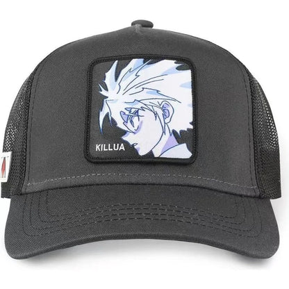 Hunter X Hunter Cap Summer Snapback Baseball Cap Men's Embroidery Hip-Hop Cap Style Sun Visor Adjustable Trucker Mesh Cap