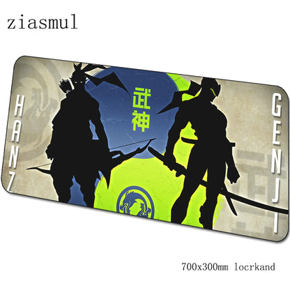 Alfombrilla de ratón Overwatch de dibujos animados para ordenador, 700x300x3mm, alfombrilla gaming grande Indie Pop para teclado, juegos de PC y escritorio gamer