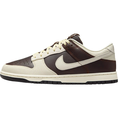 Nike Authentic Dunk Low Herren-Sneaker aus strapazierfähigem klassischem Leder, atmungsaktiv, IH7333-200