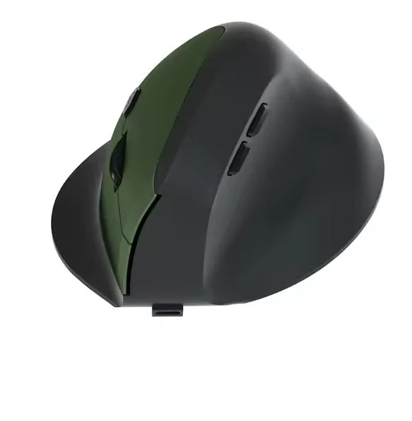 Mouse wireless Bluetooth 5.0 2.4G ergonomico 4000DPI con 6 pulsanti silenziosi per MacBook, tablet, laptop e computer PC